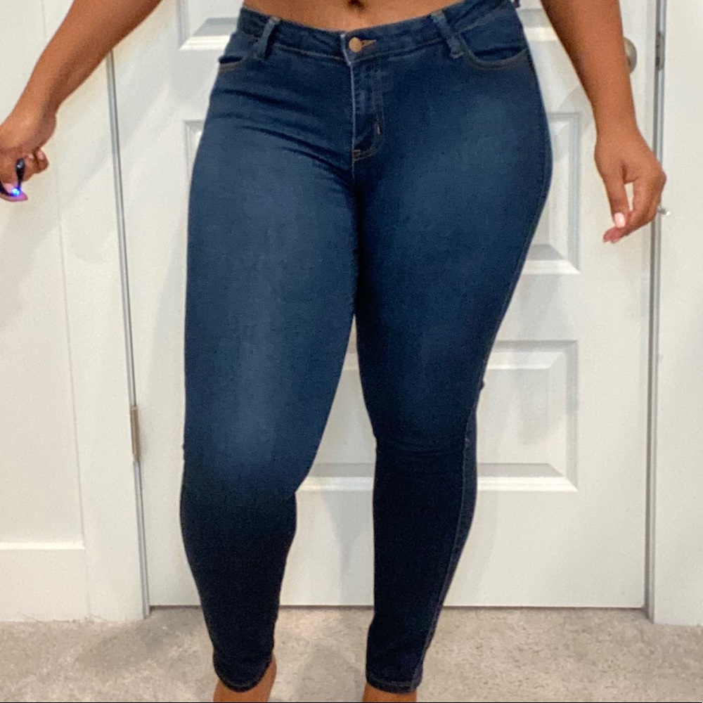 Fashion Nova dark denim